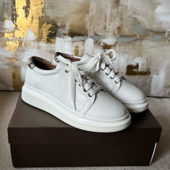 Linea Paolo Kelsey Platform Sneakers Size 10 (FIT LIKE 9.5) - Picture 1 of 7